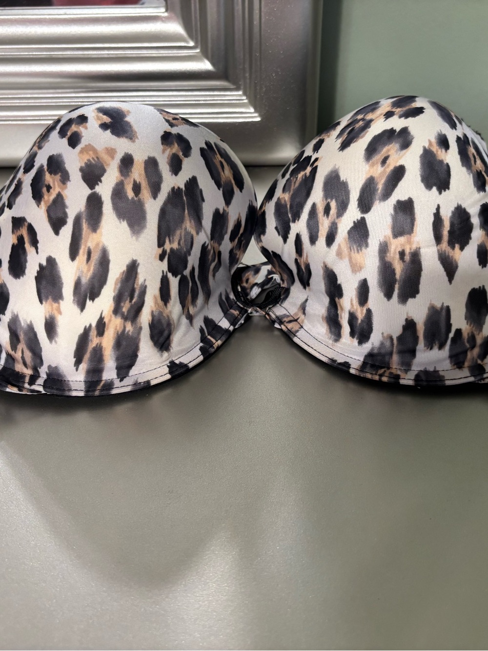 Victoria's Secret Leopard Print Strapless Bra - Black, Cream, Brown